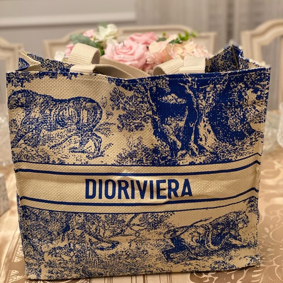 Christian Dior straw tote - Picture 3 of 9